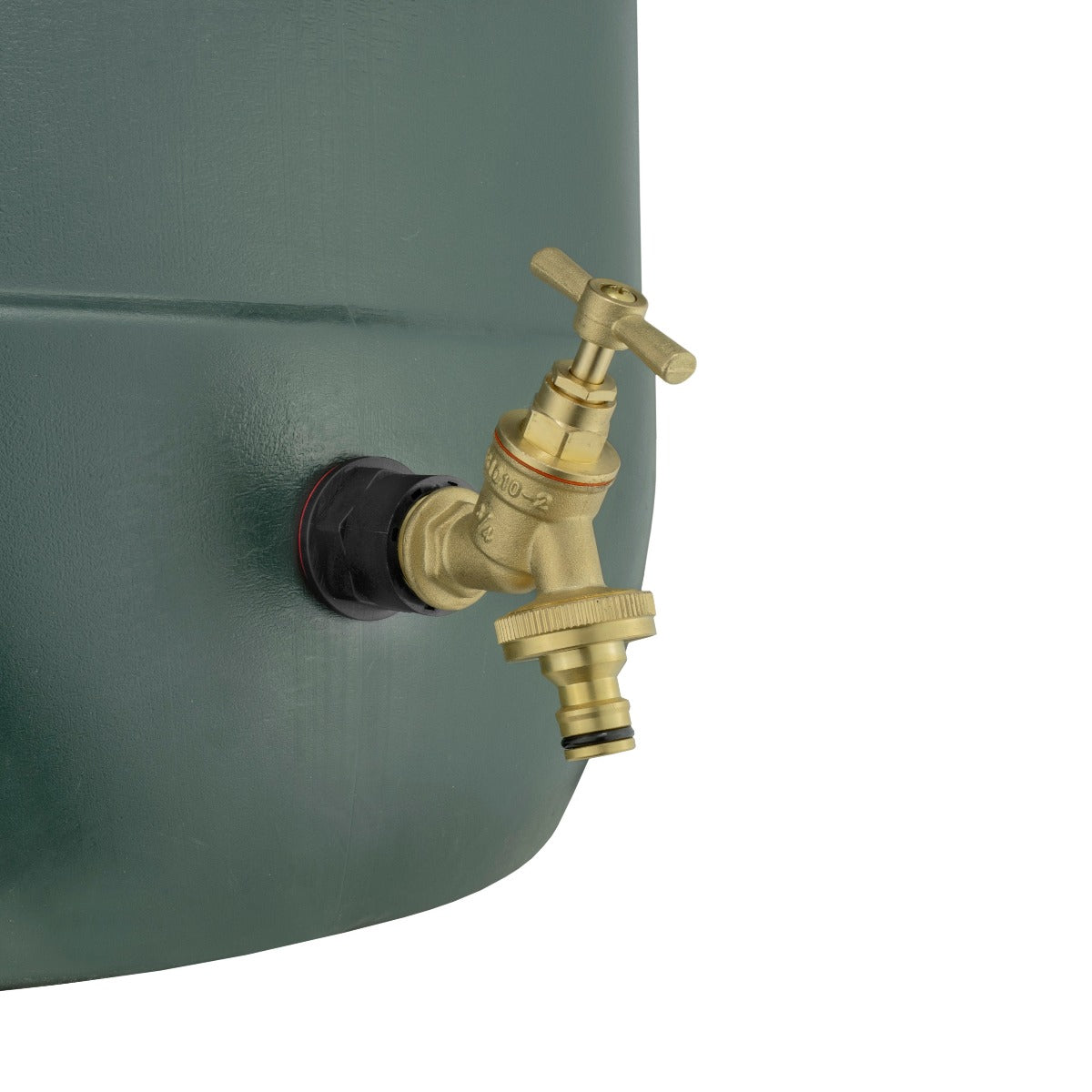 Water Butts Kit 3/4in with Brass Bib Tap and Snap On and Drill Bit Tap Adapter