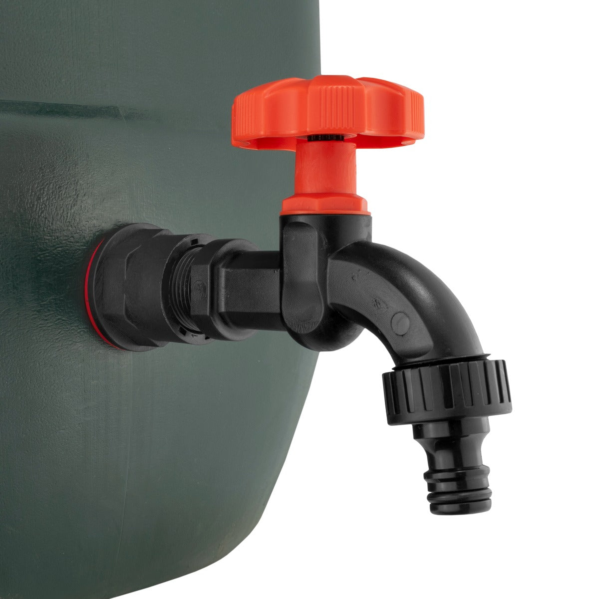 Water Butts Kit 3/4in PP Black Tap DIY Workshop Accessory Pipe and Water Fitting