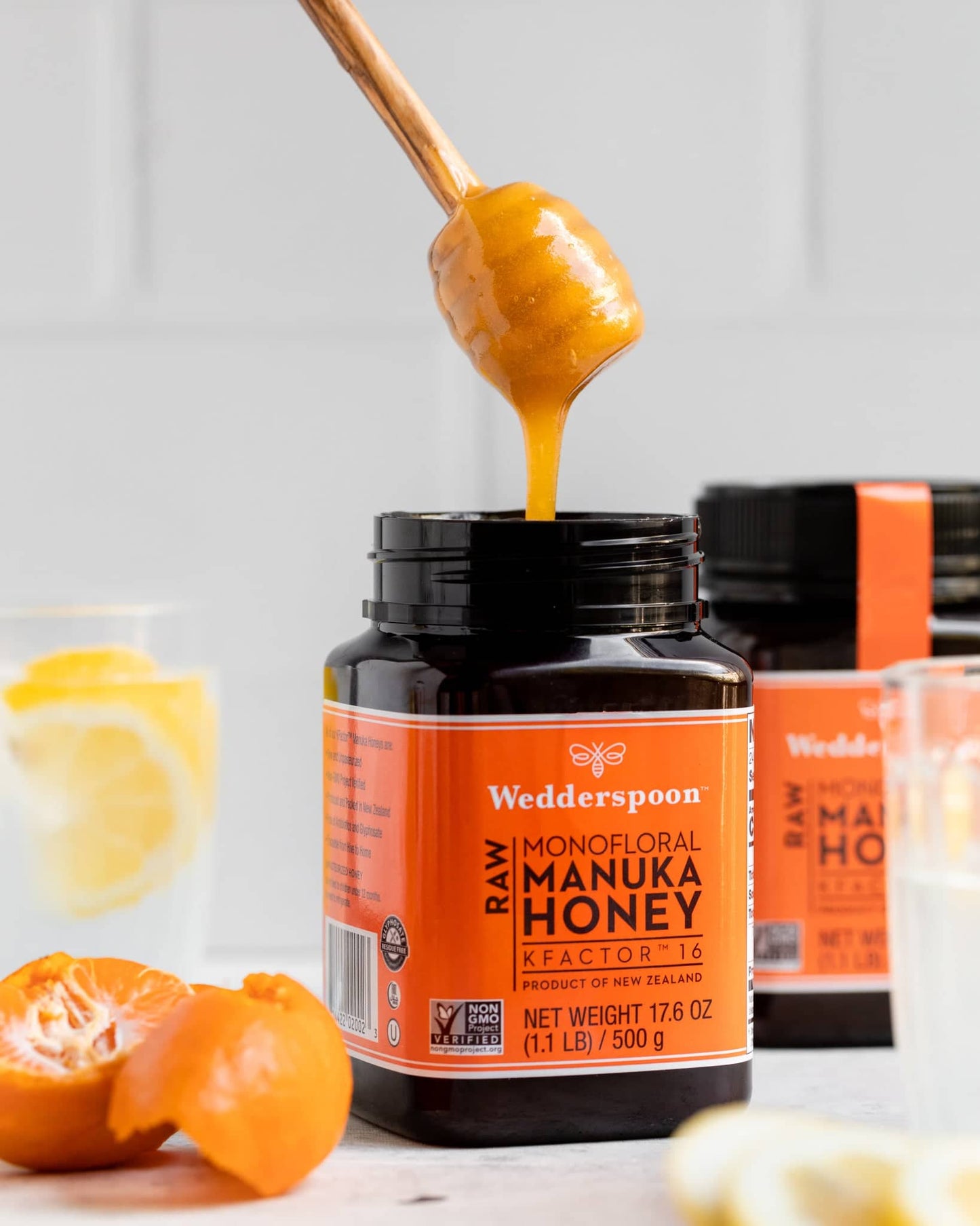 Wedderspoon Raw Manuka Honey KFactor 16+ – 500g