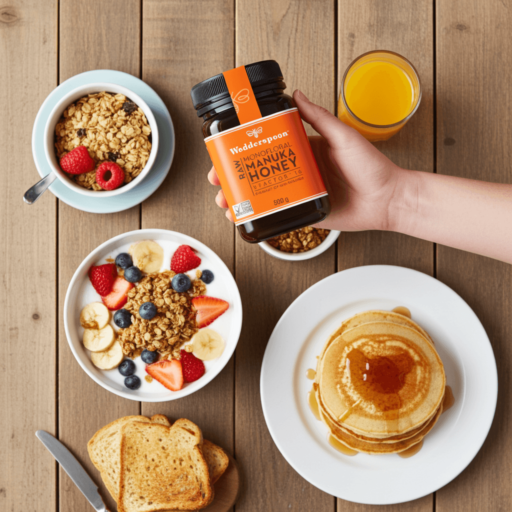 Wedderspoon Raw Manuka Honey KFactor 16+ – 500g