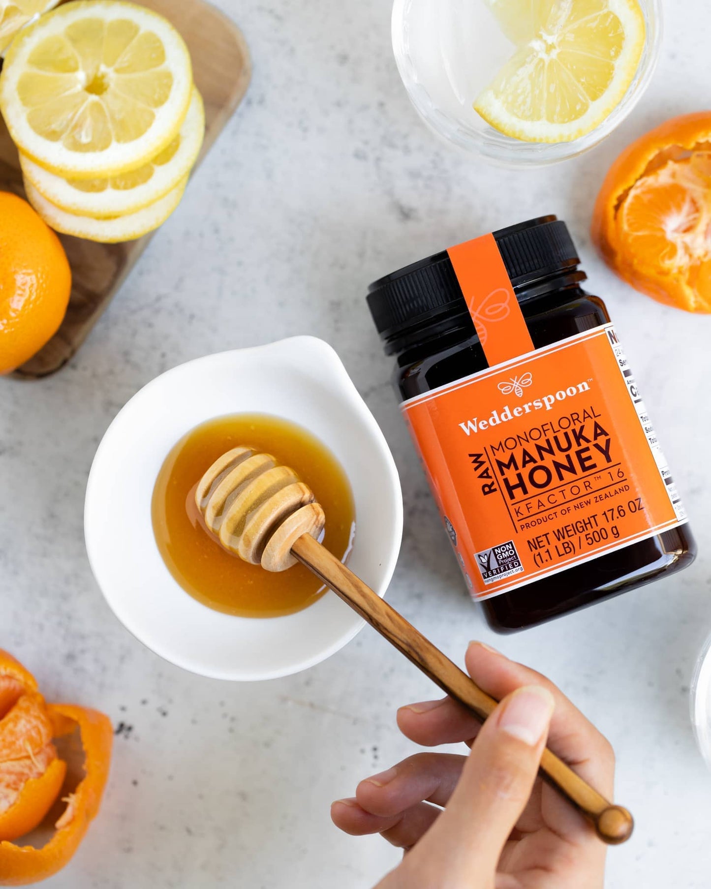 Wedderspoon Raw Manuka Honey KFactor 16+ – 500g