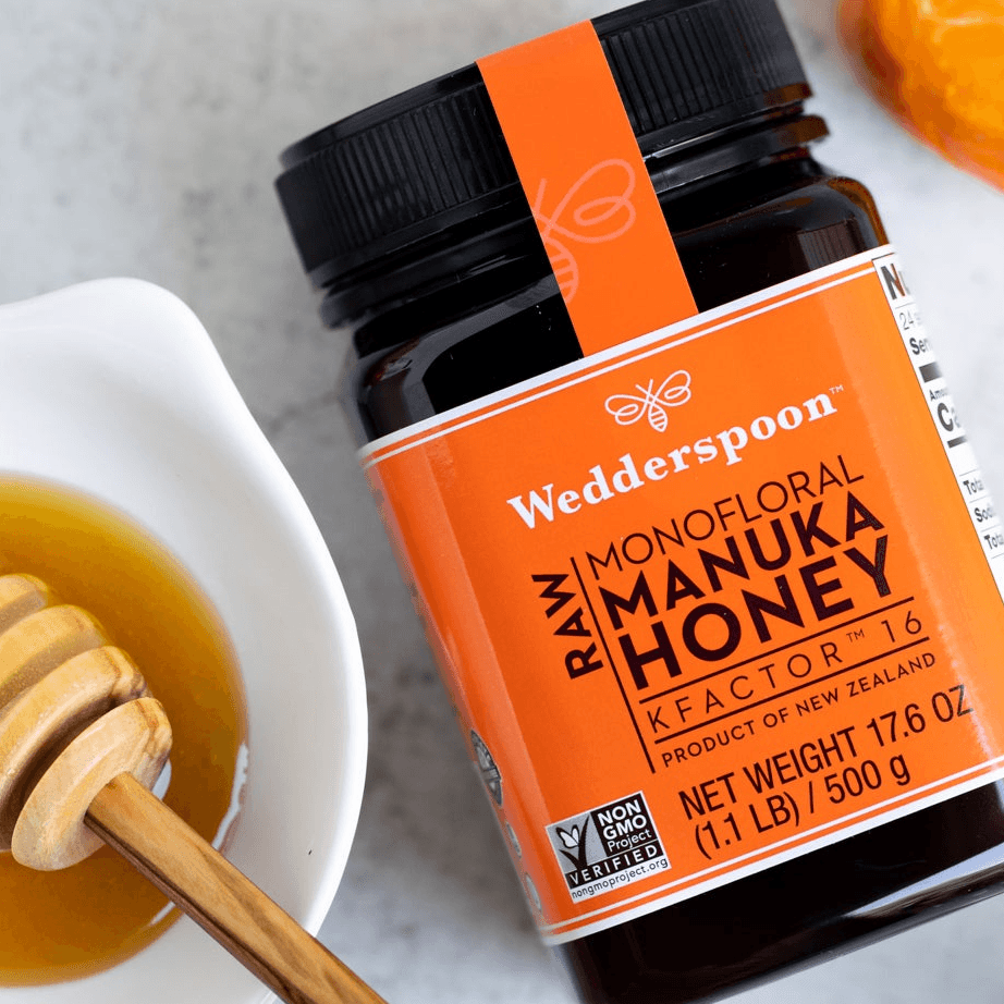 Wedderspoon Raw Manuka Honey KFactor 16+ – 500g