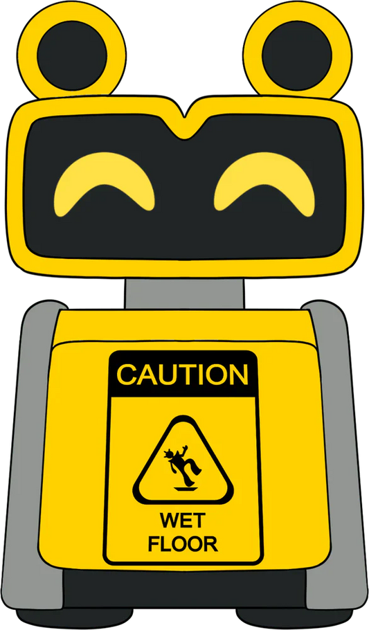 YouTooz - Five Nights at Freddys: Wet Floor Bot Plush (9IN)