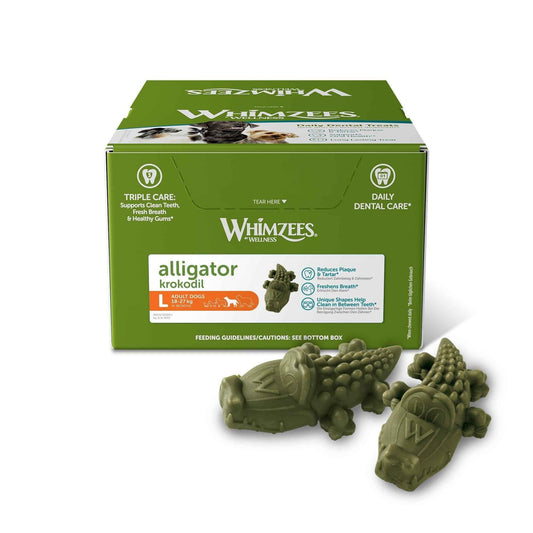 Whimzees Alligator Large - Box of 30