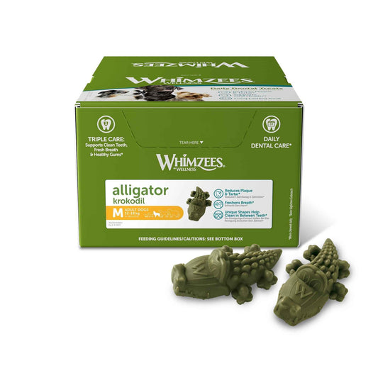 Whimzees Alligator Medium x65