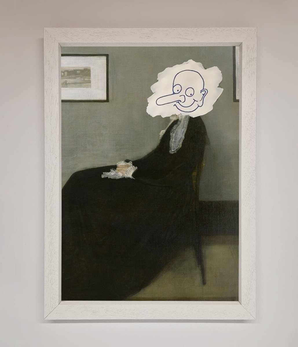 Whistlers Mother Framed Wall Art
