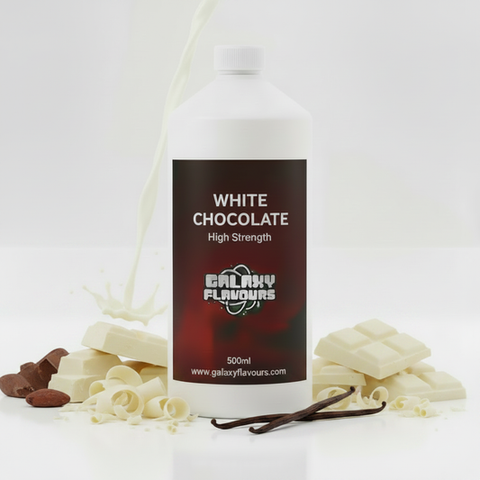 White Chocolate Food Flavouring - Professional High Strength - 500ml