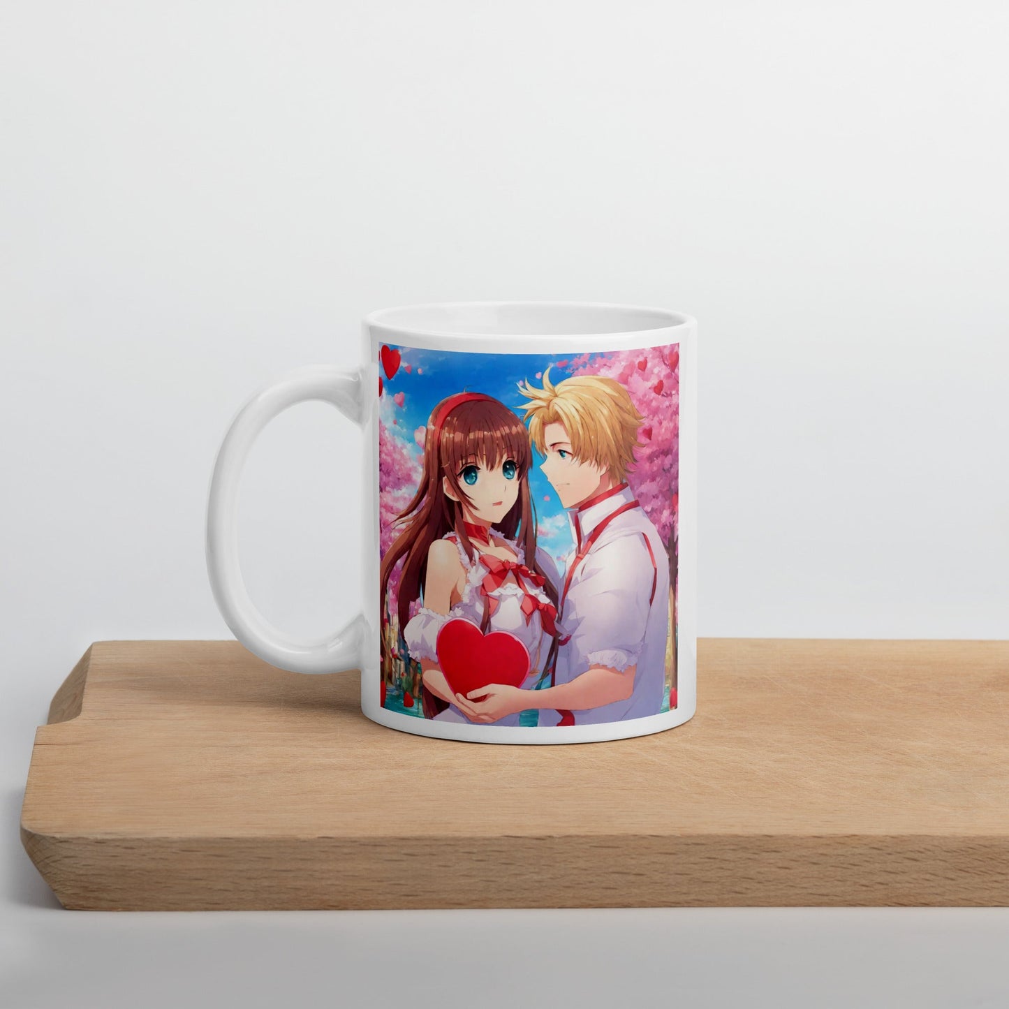 Anime White Mug — Unique AI Designed Gift