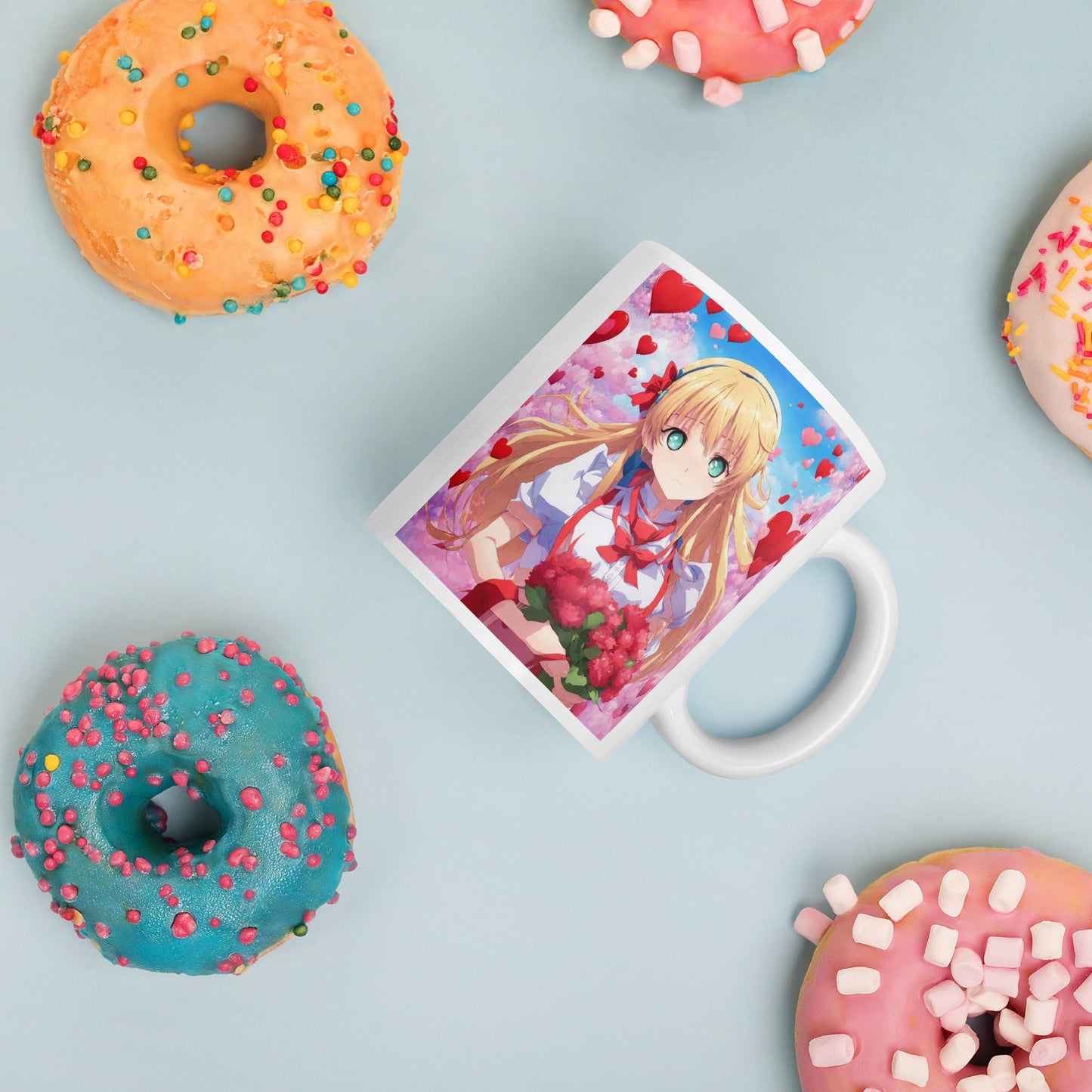 Anime White Mug — Unique AI Designed Gift