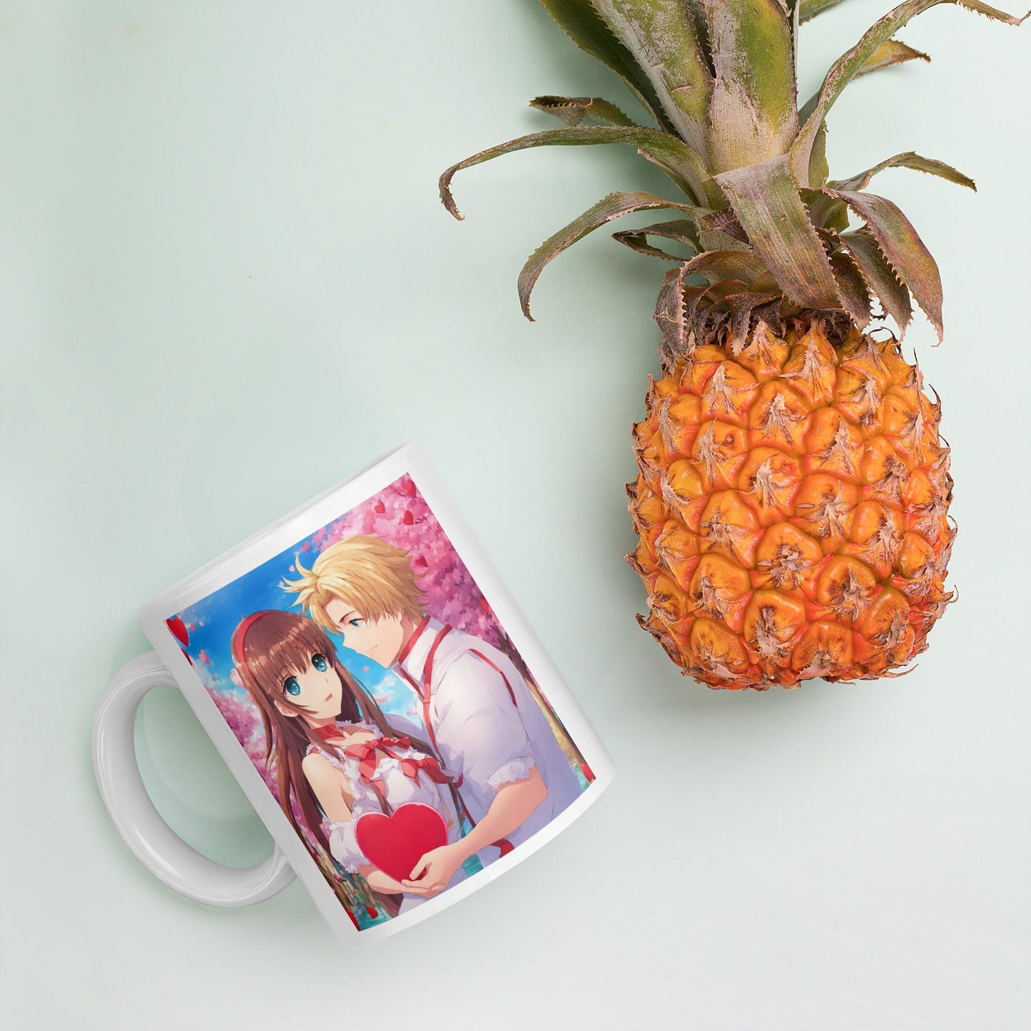 Anime White Mug — Unique AI Designed Gift