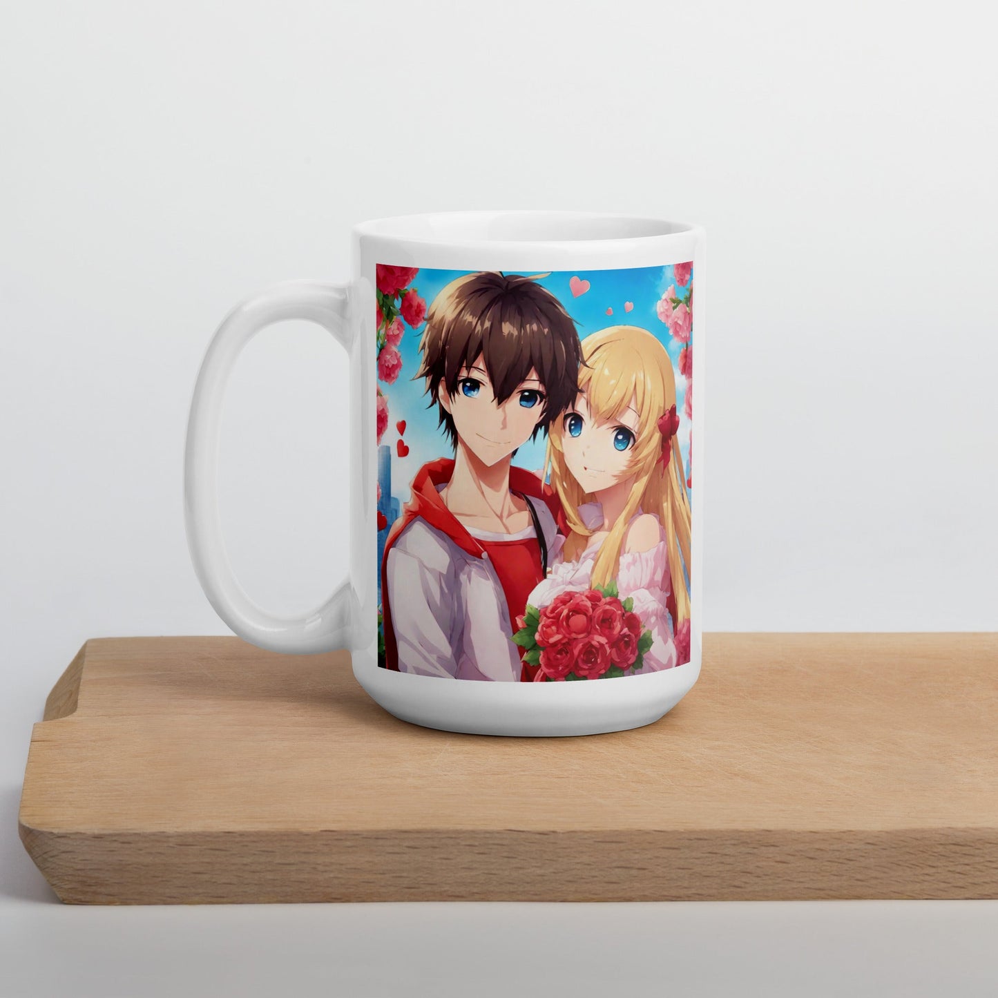Anime White Mug — Unique AI Designed Gift