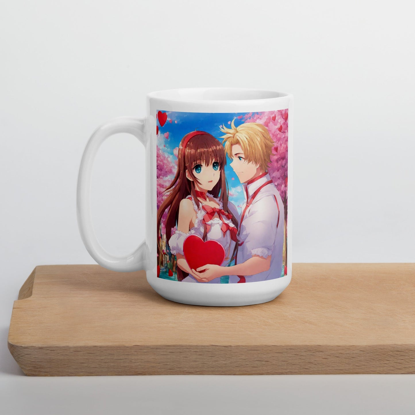 Anime White Mug — Unique AI Designed Gift