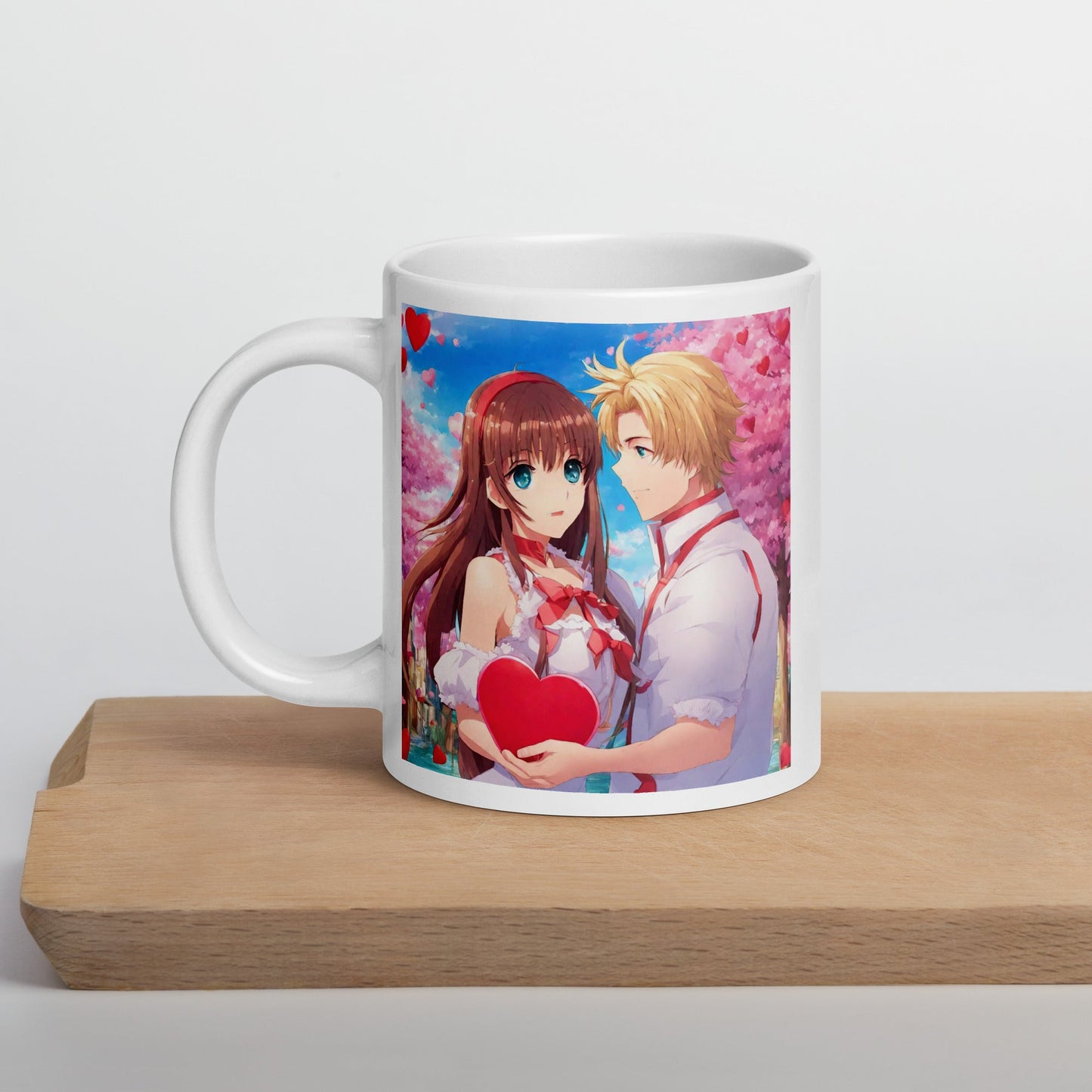 Anime White Mug — Unique AI Designed Gift