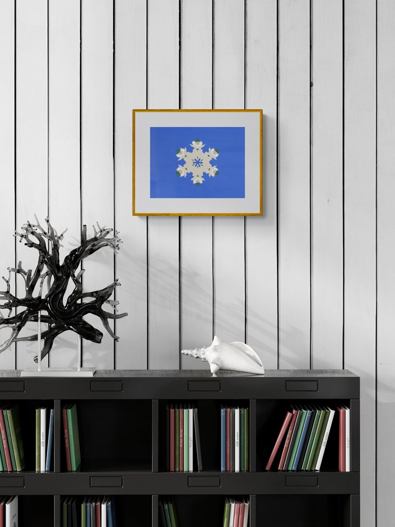 White Roses of York V - Symmetrical Balance
