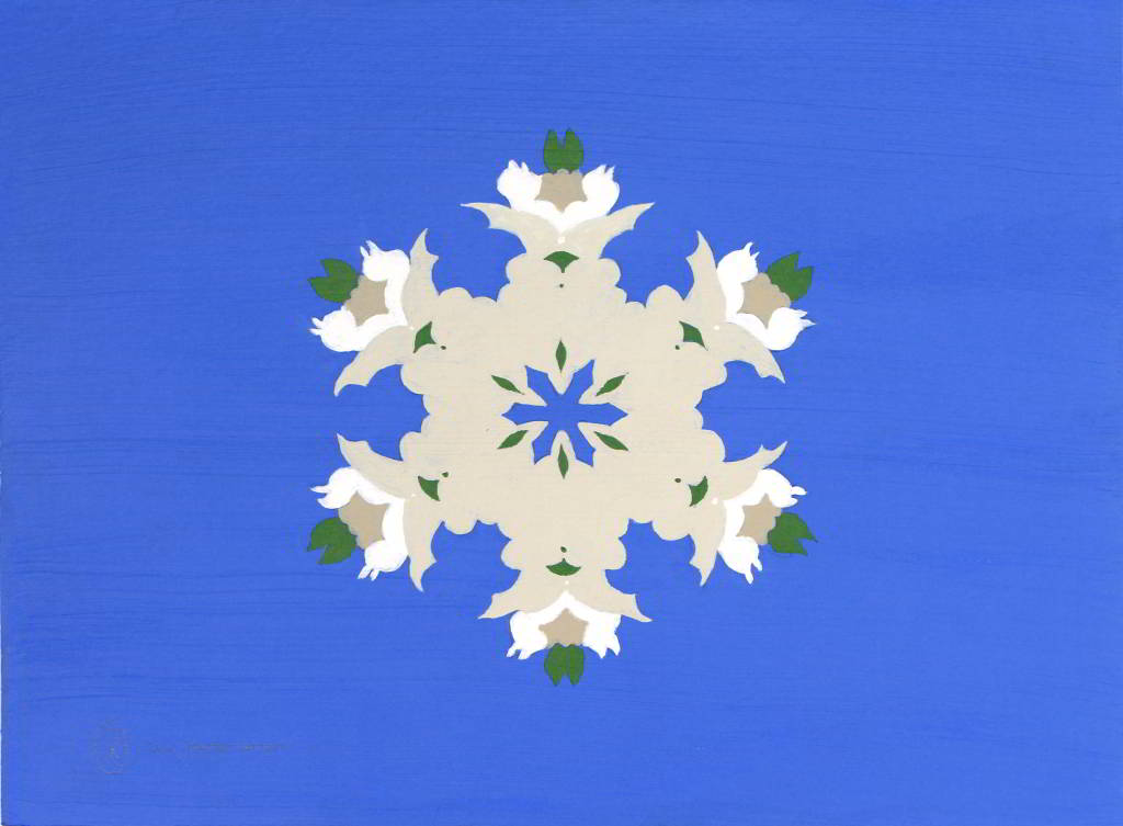 White Roses of York V - Symmetrical Balance
