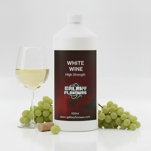 White Wine Food Flavouring - Professional High Strength - 500ml