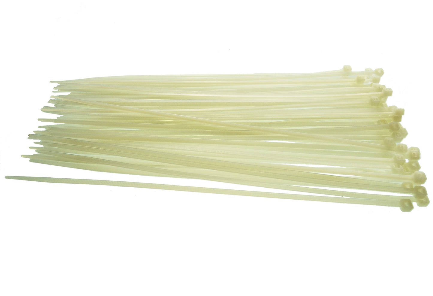 100 Cable Ties (3.6mm x 370mm) Neutral DIY Workshop Accessory DIY Tool Accessory