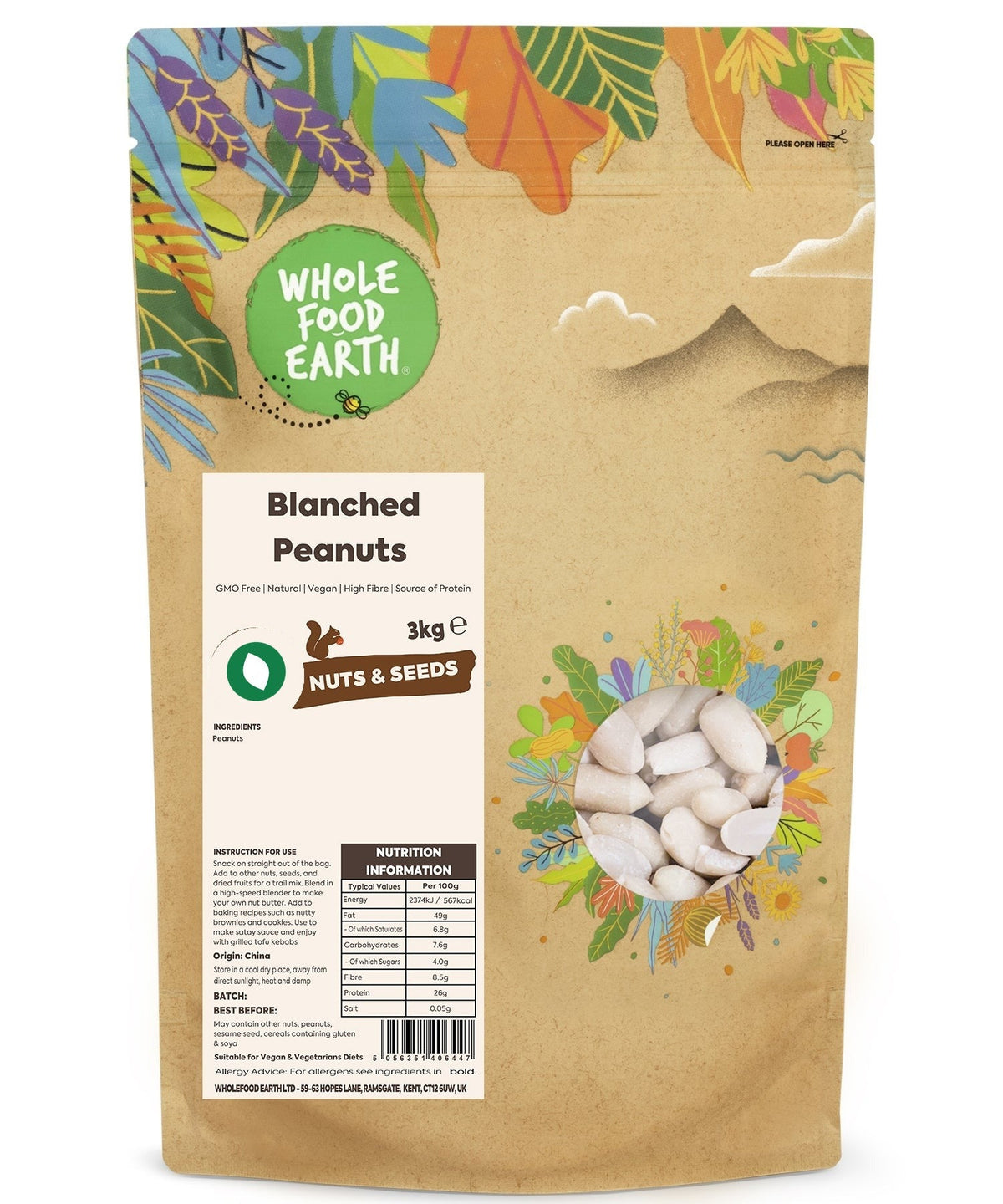 Blanched Peanuts
