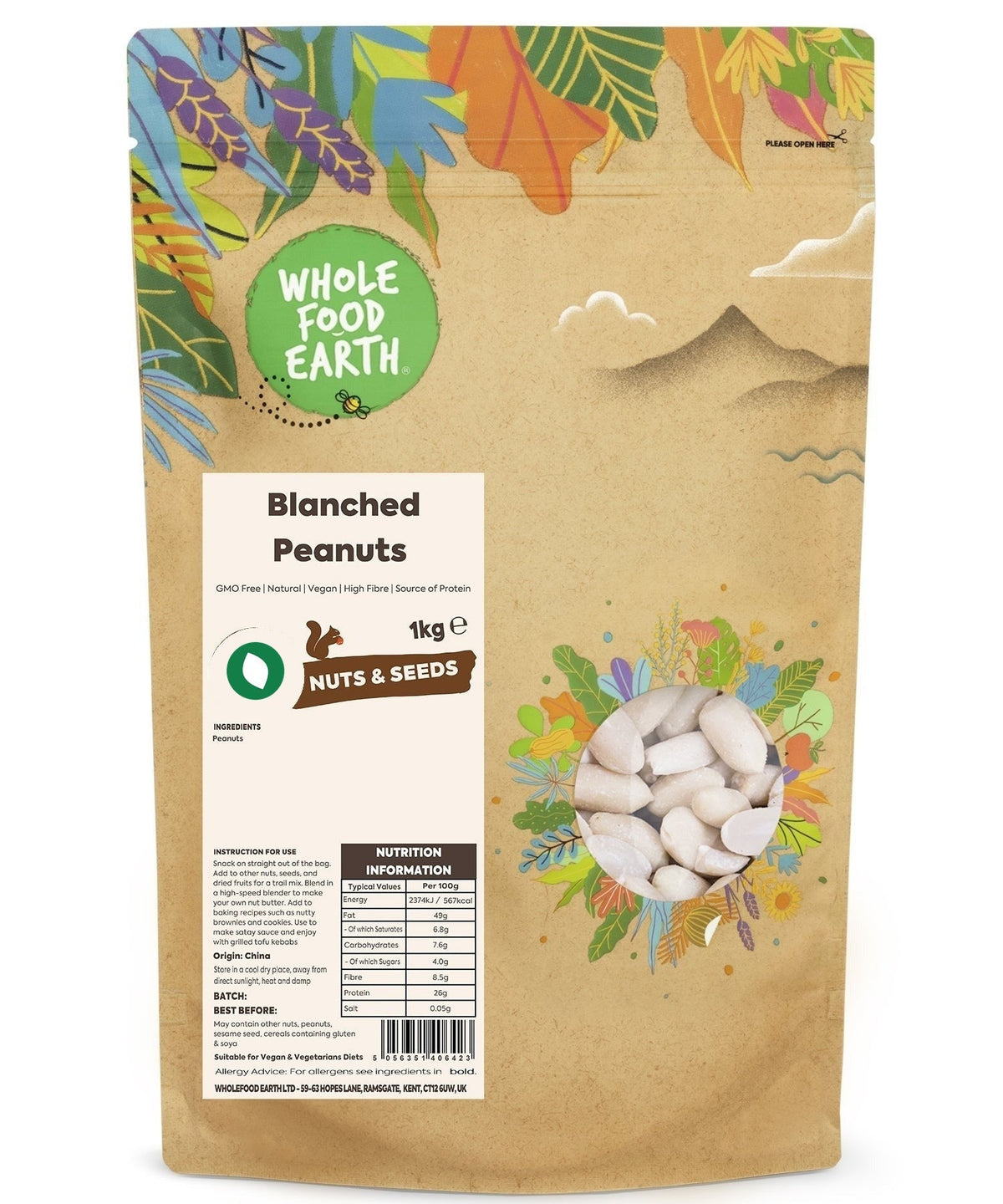 Blanched Peanuts