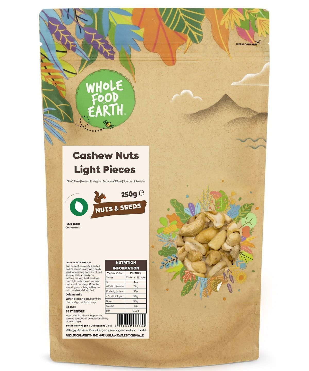Cashew Nuts Light Pieces