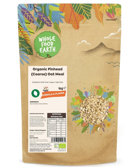 Organic Pinhead (Coarse) Oat Meal