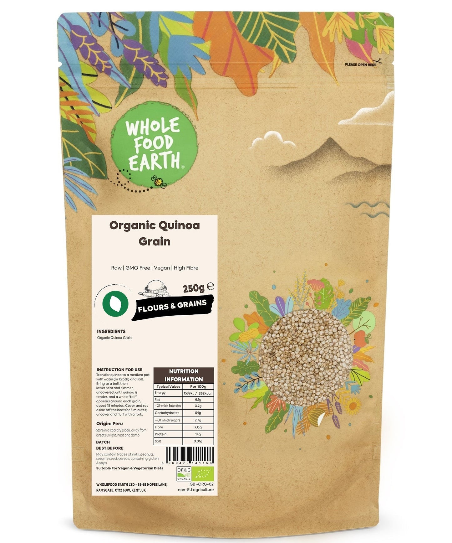 Organic Quinoa Grain