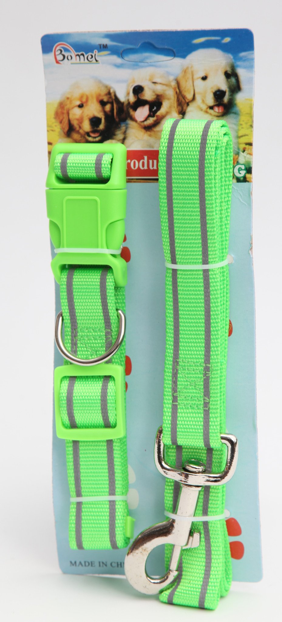 Premium Pet Dog Lead Leash and Collar Set Safety Style Combo