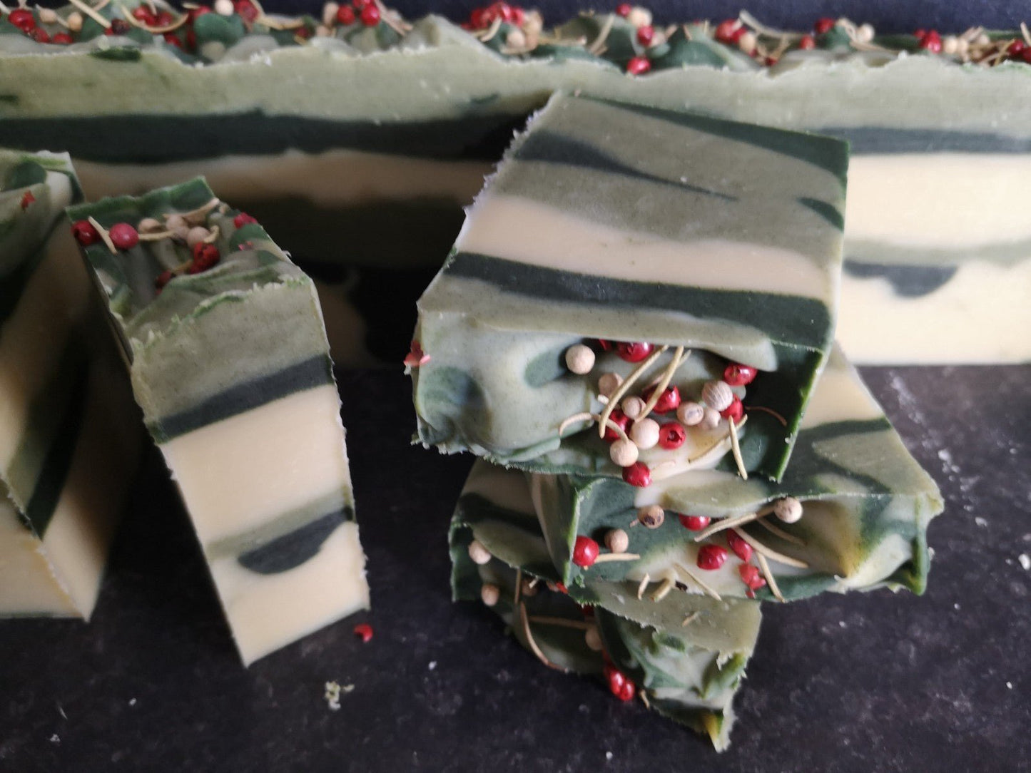 Winter Woodland Handmade Vegan Soap – Pine Juniper & Rosemary