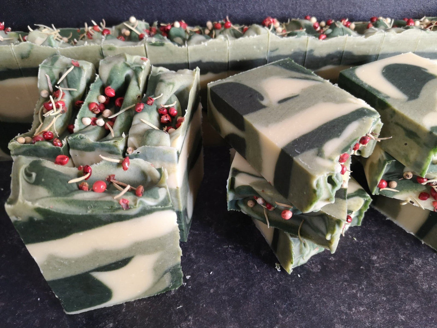 Winter Woodland Handmade Vegan Soap – Pine Juniper & Rosemary