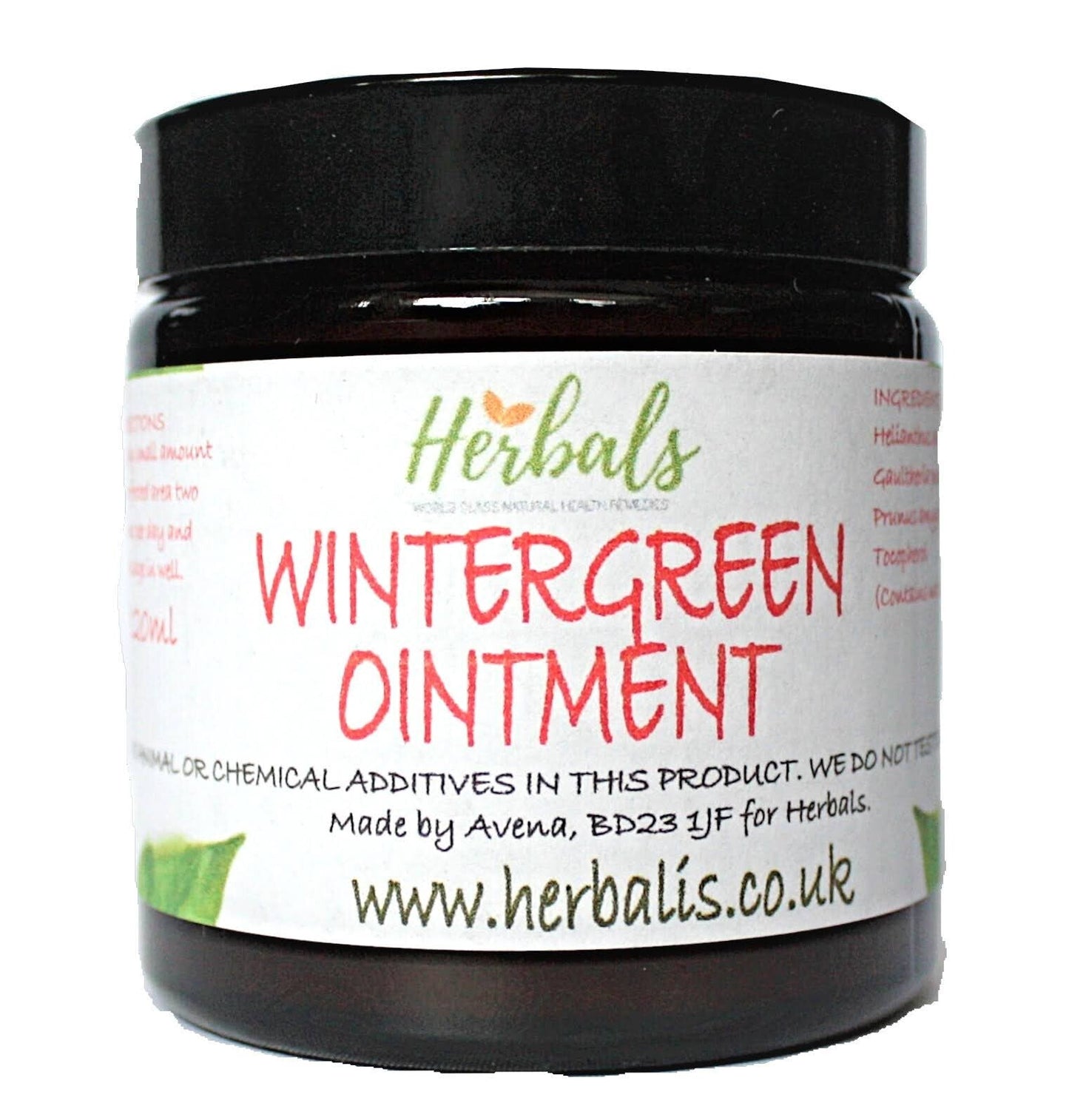 Wintergreen Cream Ointment – Muscle Rub Pain Relief – Handmade UK Salve Balm