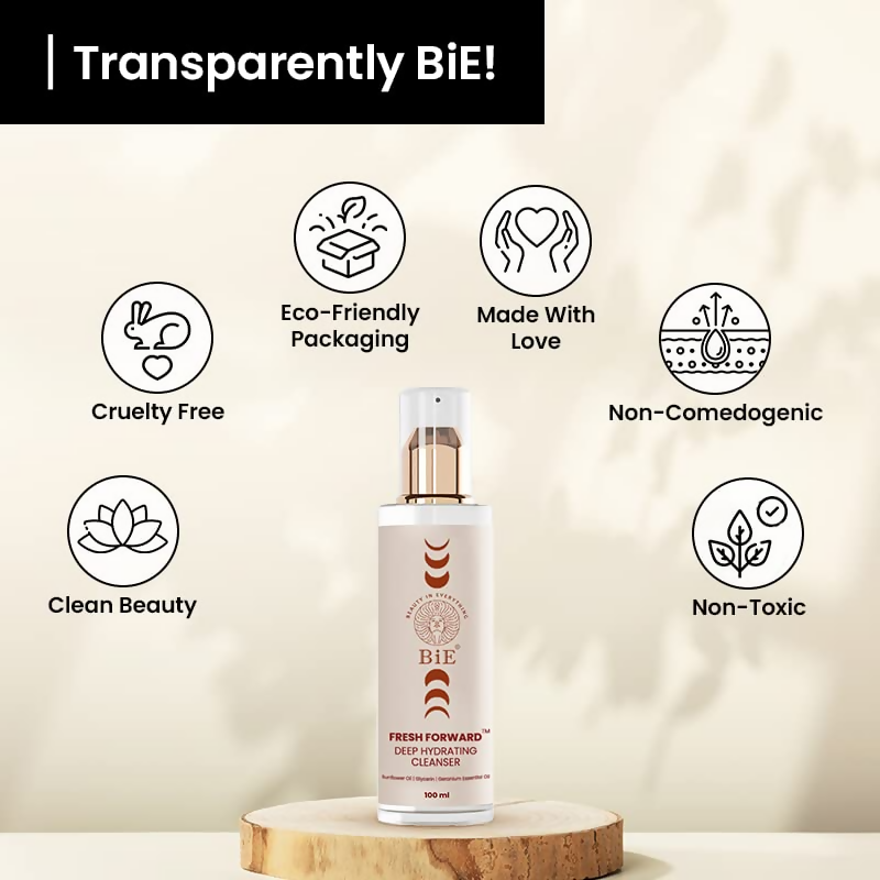 BiE Fresh Forward Deep Hydrating Cleanser With Glycerin & Sunflower Oil