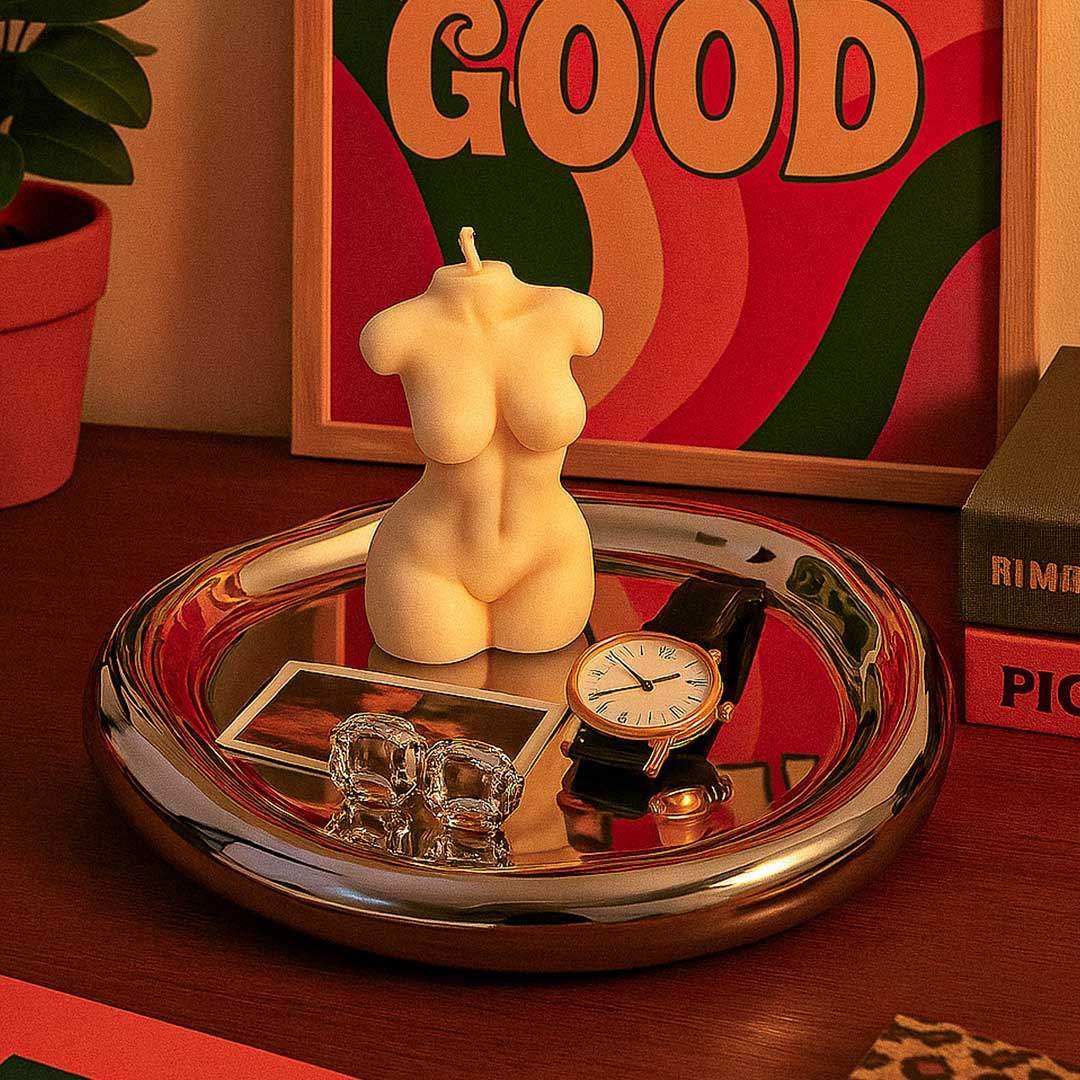 Wobbly Chrome Tray