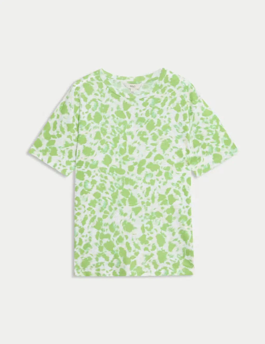 Womens Cotton Modal Blend Printed T-Shirt