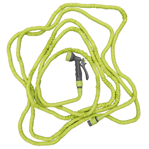 Expanding Trick Hose 10m - 30m Lime Outdoor Watering Kit Outdoor Hose Accessory