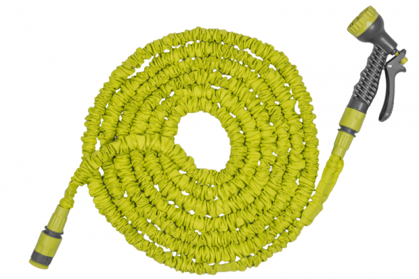 Expanding Trick Hose 15m - 45m Lime Outdoor Watering Kit Outdoor Hose Accessory