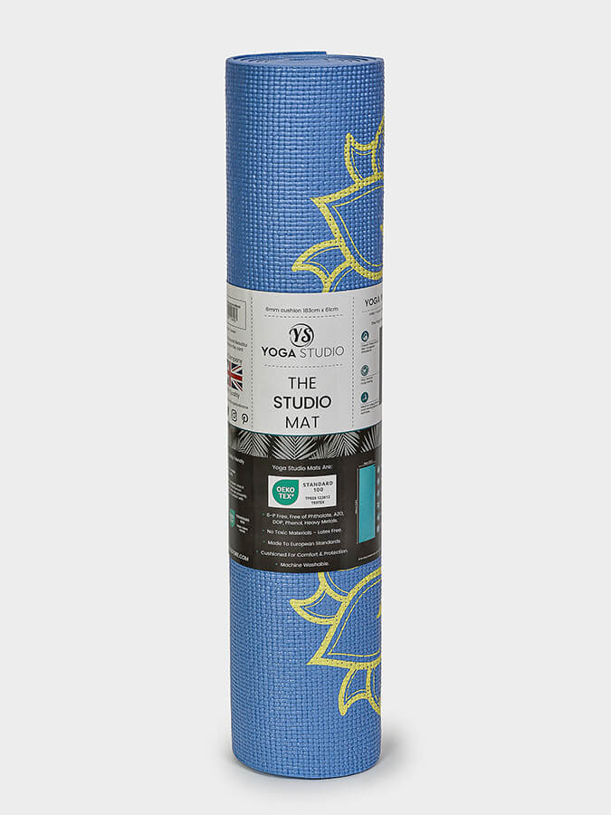 Yoga Studio Designed Reversible Sticky Yoga Mat 6mm
