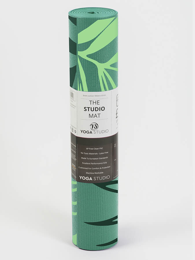 Yoga Studio Designed Reversible Sticky Yoga Mat 6mm