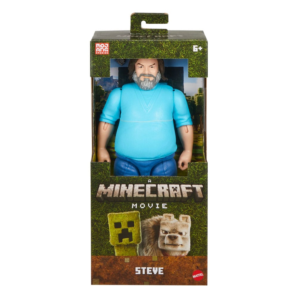 A Minecraft Movie Steve 12" Large Action Figure