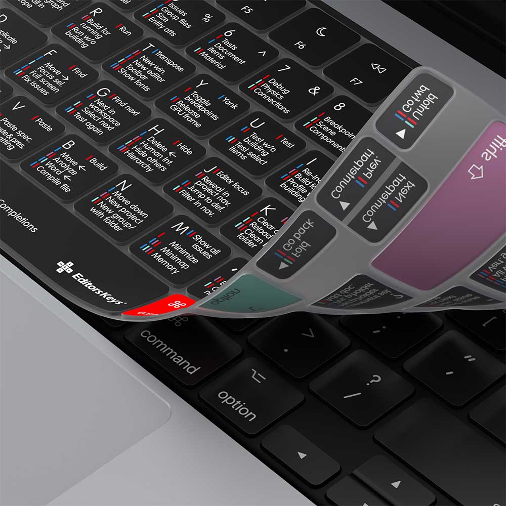 Xcode Keyboard Covers for MacBook Pro