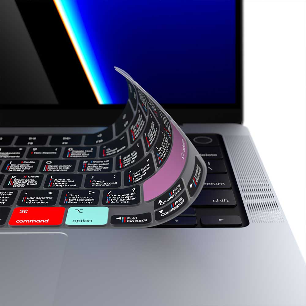 Xcode Keyboard Covers for MacBook Pro
