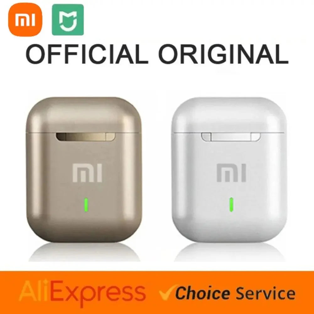 Xiaomi J18 TWS Wireless Earphones: Bluetooth In-Ear Headphones with Mic, Touch Control & Stereo Sound for Sports/Gaming