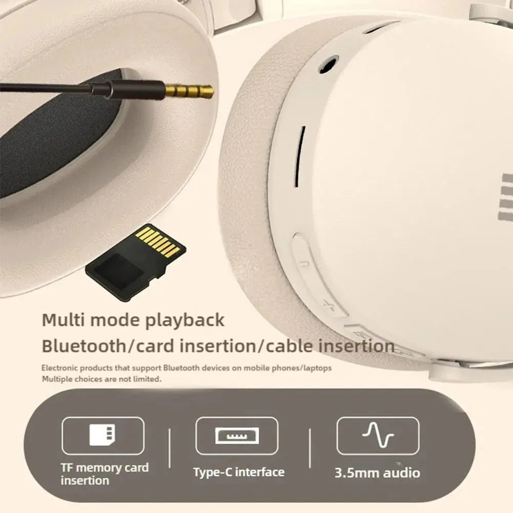 Xiaomi Wireless Over-Ear Headphones – HiFi, Foldable, Bluetooth, TF/3.5mm/Type-C