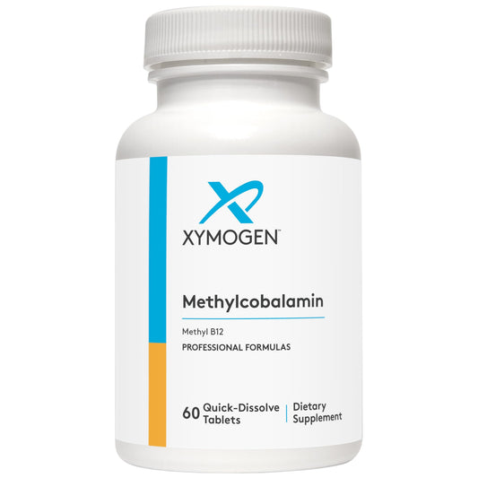 XYMOGEN Methylcobalamin 5,000 mcg Vitamin B12 - 60 Tablets