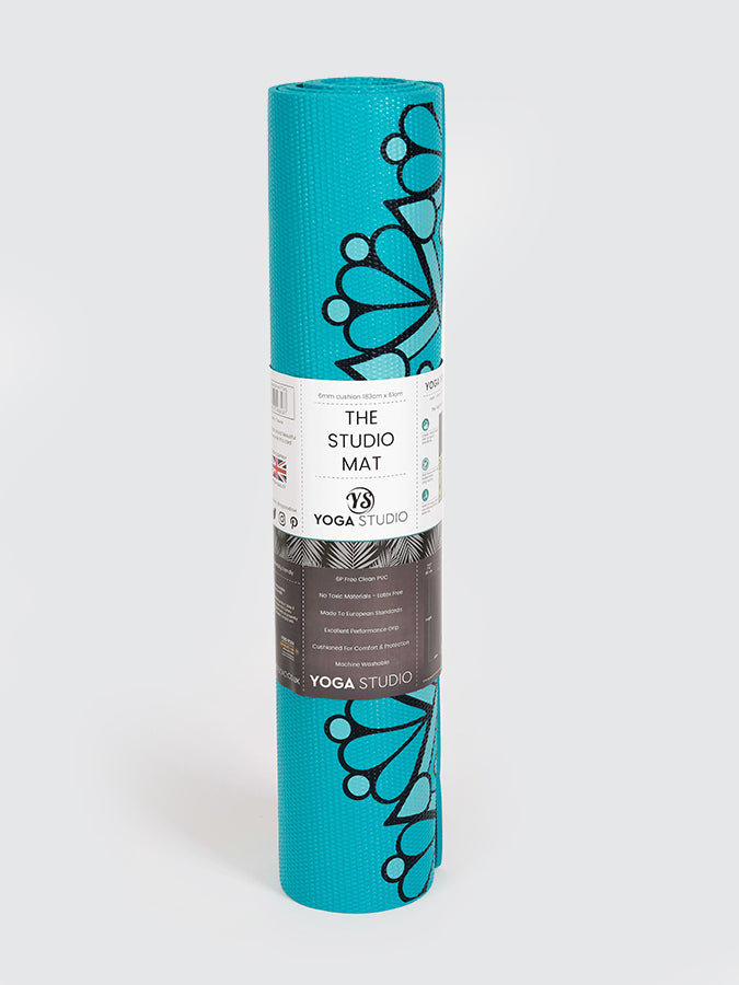 Yoga Studio Designed Reversible Sticky Yoga Mat 6mm