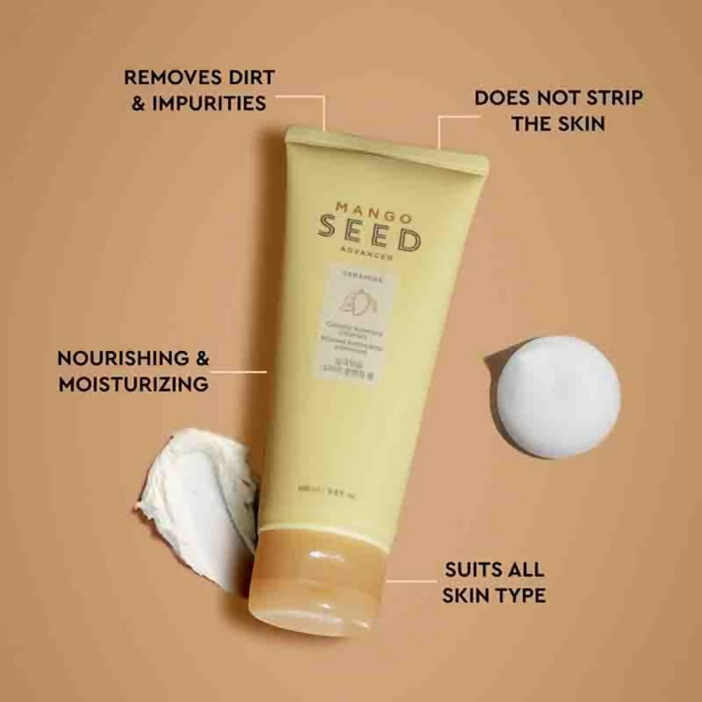 The Face Shop Mango Seed Creamy Foaming Cleanser
