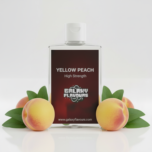 Yellow Peach Food Flavouring Concentrate – Professional High Strength – 250ml