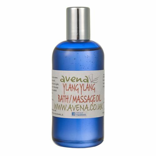Ylang Ylang Bath Massage Oil 100ml - Sensual Ease Stress – Natural Herbal