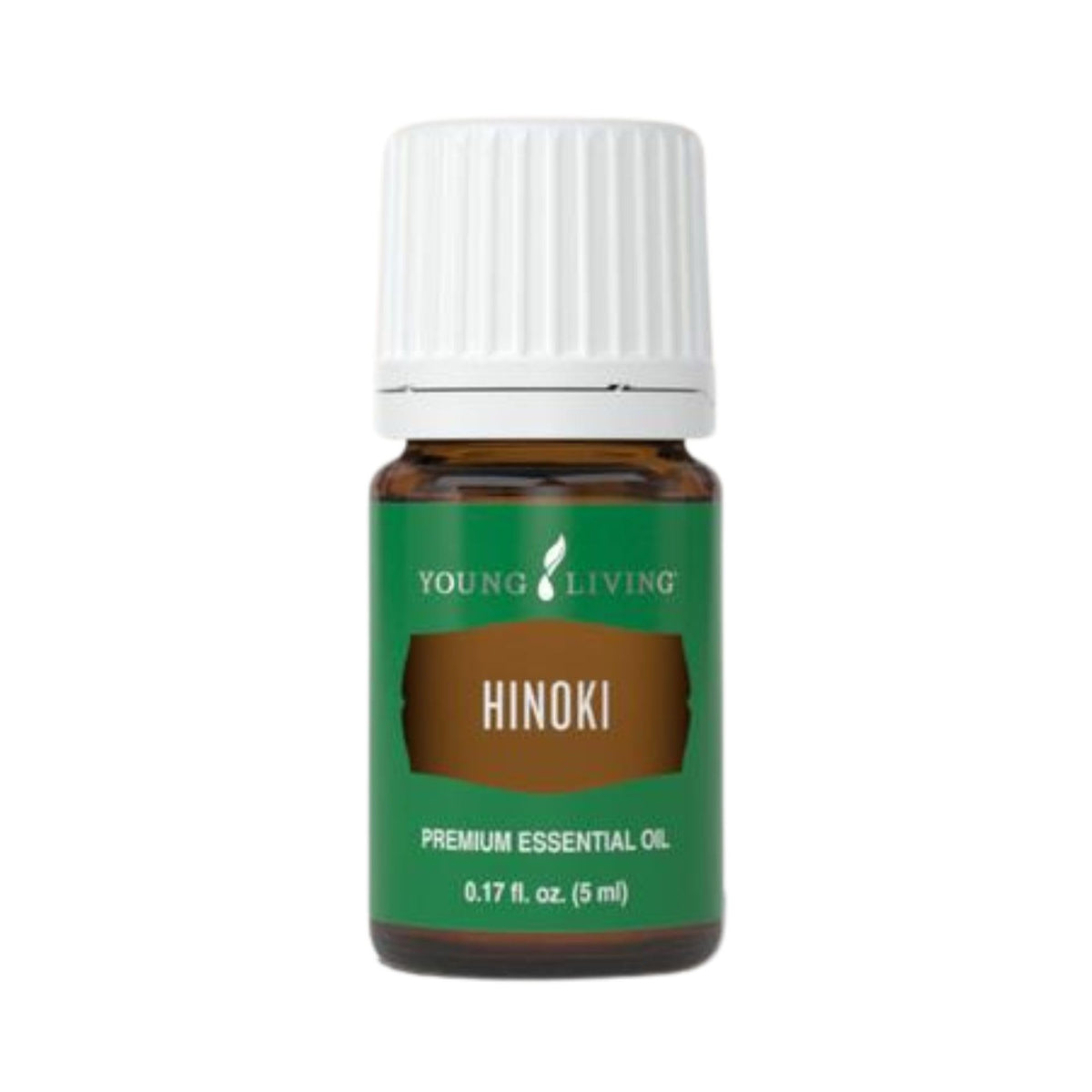 Young Living Hinoki Essential Oil 5 ml | Refreshing & Calming Ambiance for Work, Study, Meditation