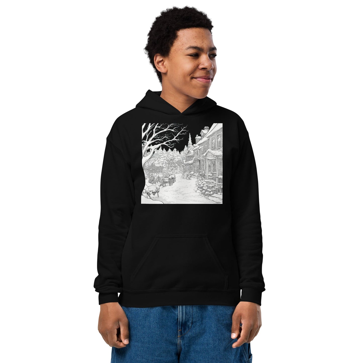 Youth heavy blend hoodie