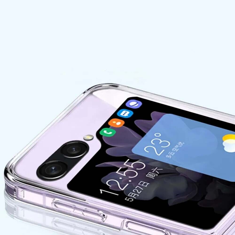 Samsung Galaxy Z Flip 6 Clear Silicone Gel Case